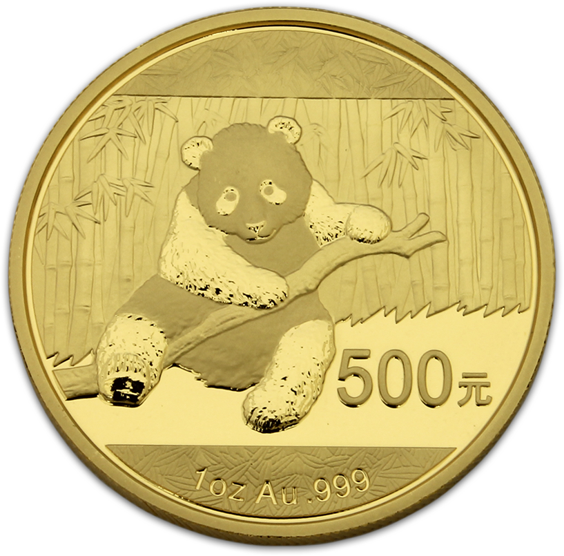 2014 1oz Chinese Panda Gold Coin